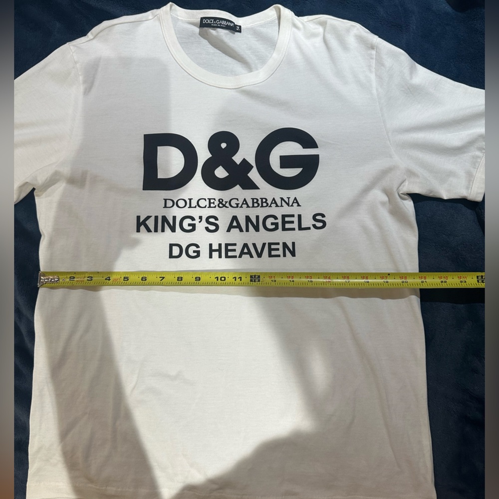 Dolce & Gabbana White Short Sleeve Tee